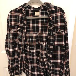 Urban outfitters red and black flannel